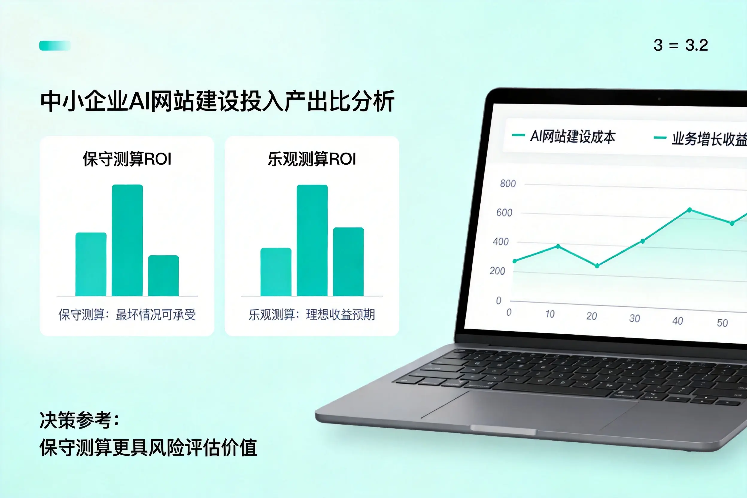 郑州中小企业AI网站建设投入产出比怎么算?先看这份分析