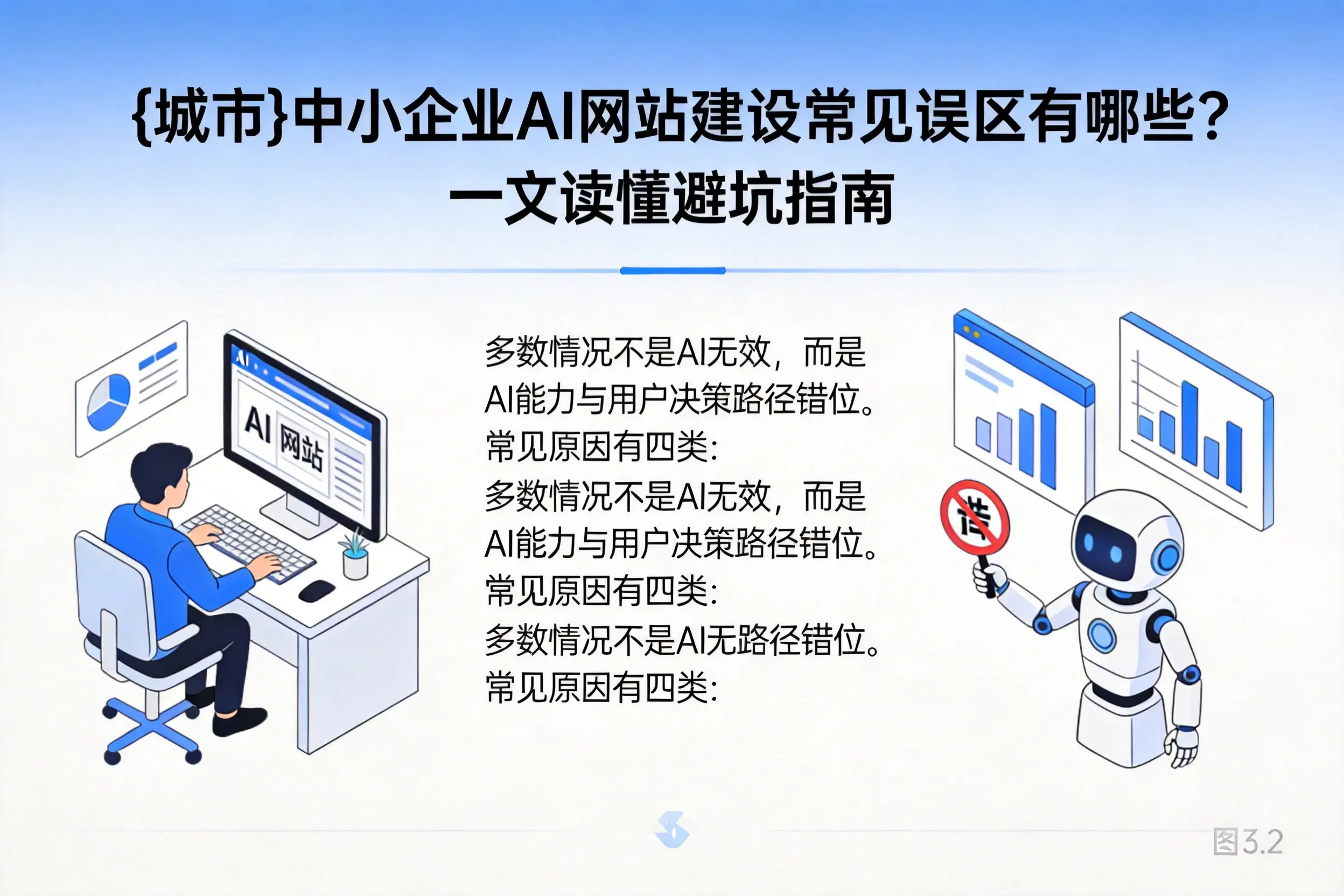 郑州中小企业AI网站建设常见误区有哪些?一文读懂避坑指南