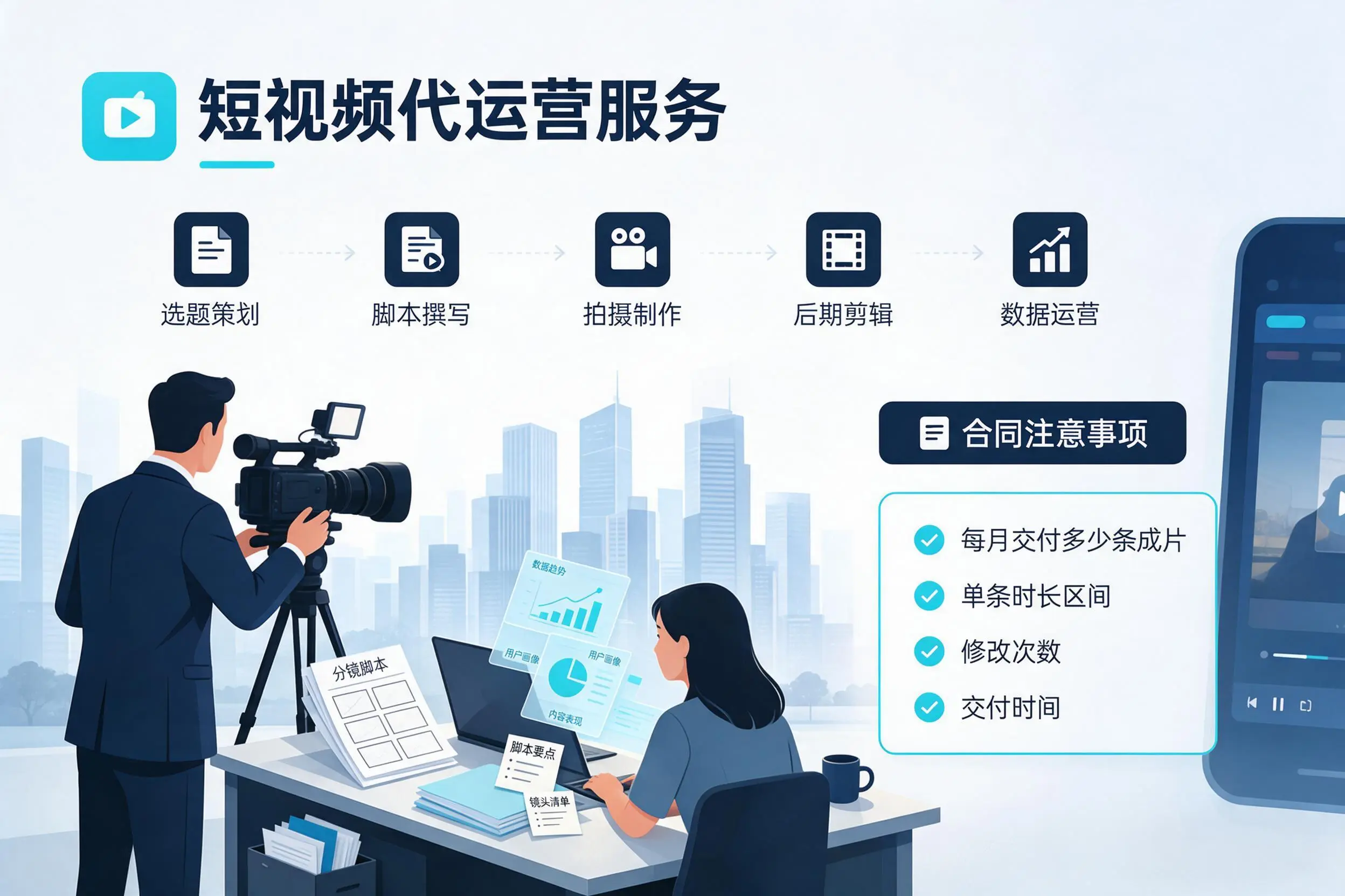 短视频代运营包含哪些服务？郑州企业常见问题科普